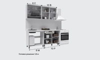 Кухня Кантри 1.6 Готовое решение